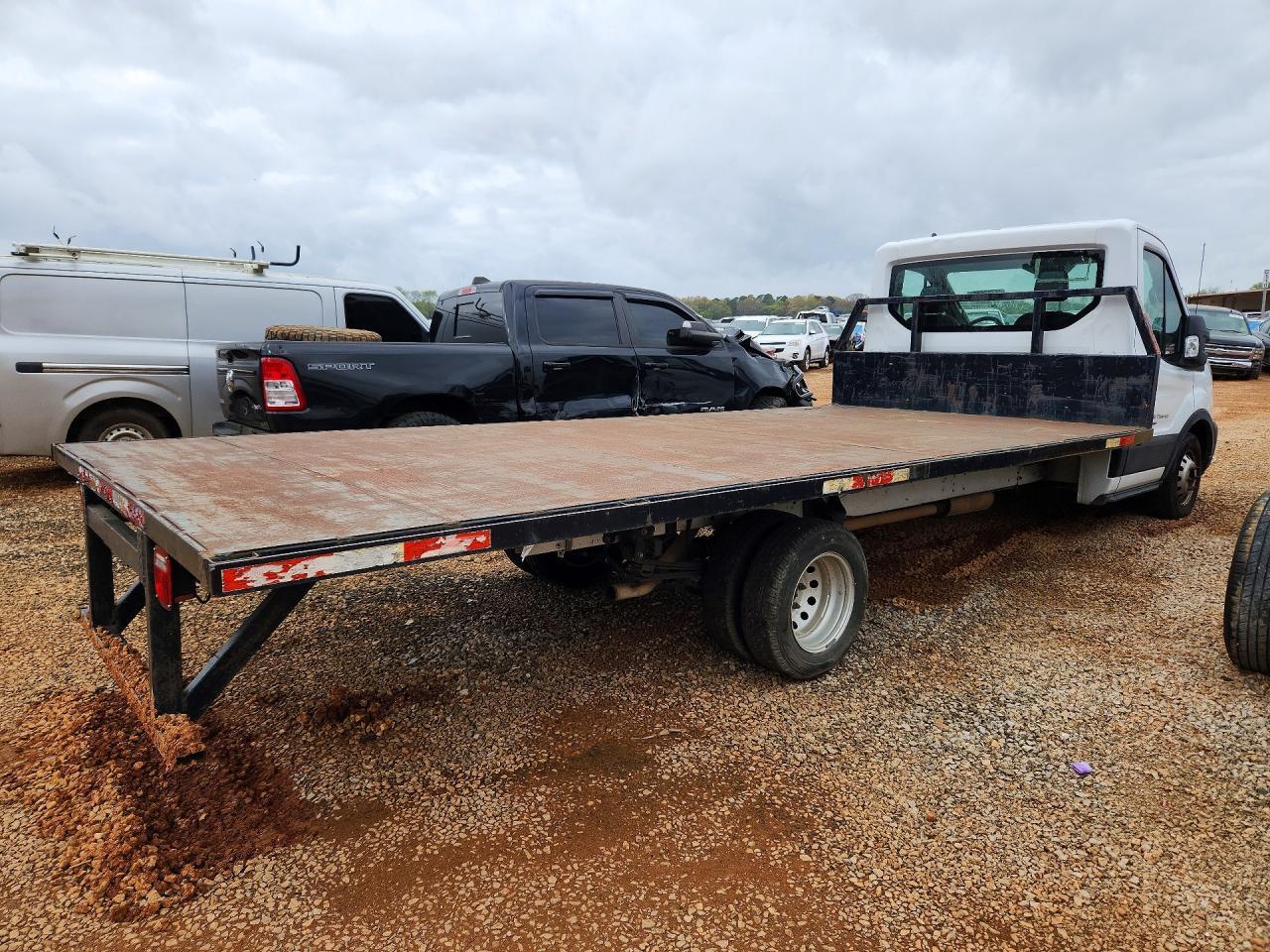 2021 Ford Transit Flatbed Truck