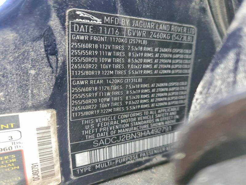 2017 Jaguar F-pace Premium