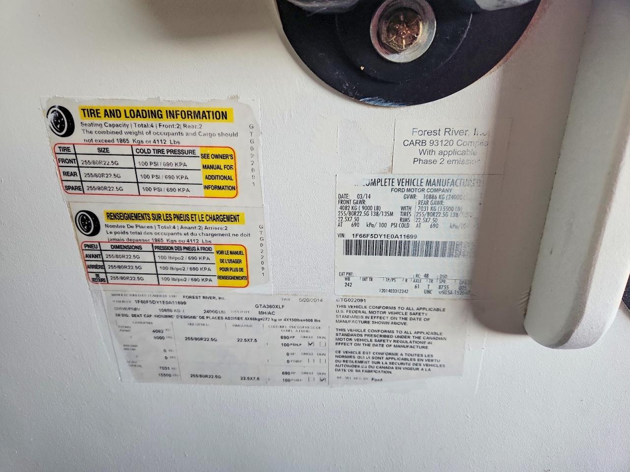 2015 Ford Georgetown RV