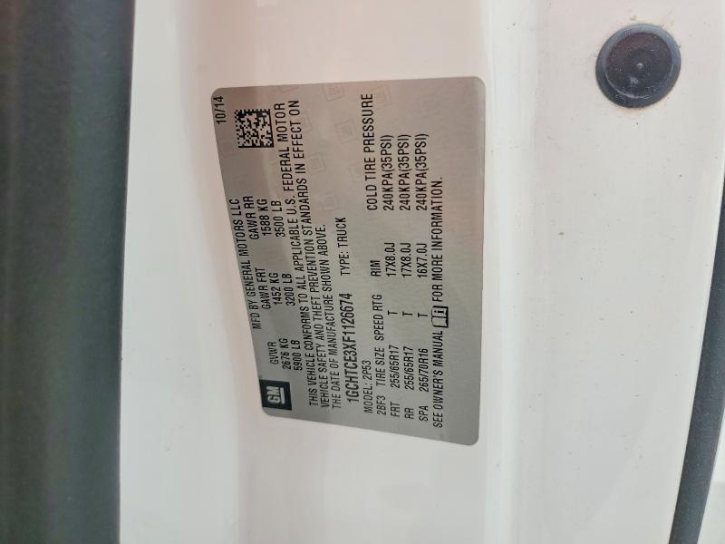 2015 Chevrolet Colorado Z71