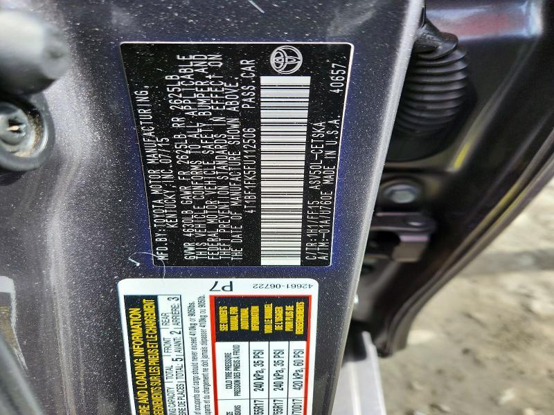 2015 Toyota Camry se