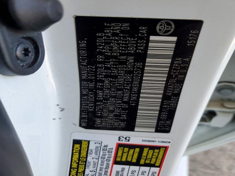 2022 Toyota Camry xse