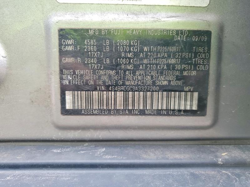 2010 Subaru Outback 2.5i Premium