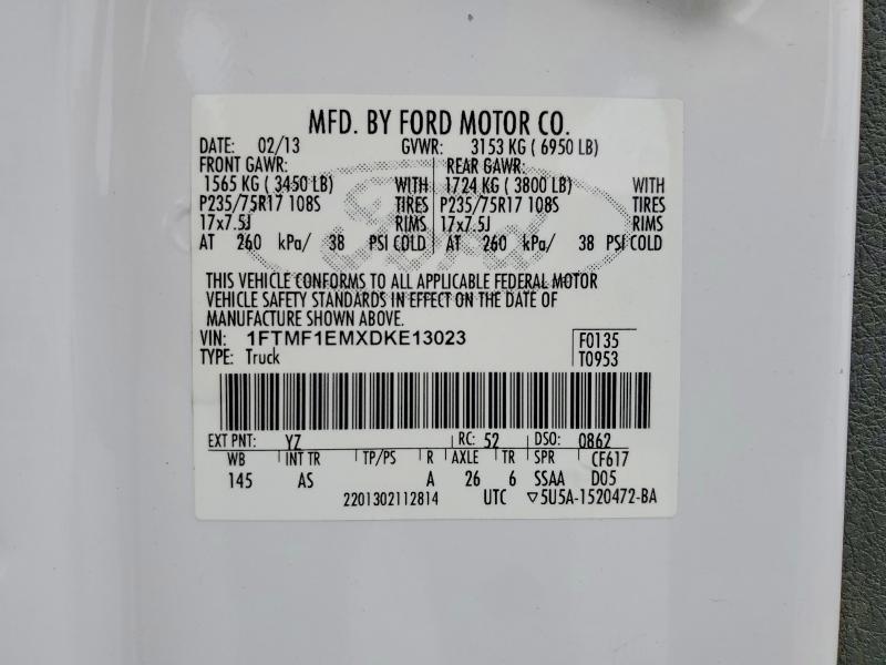 2013 Ford F150
