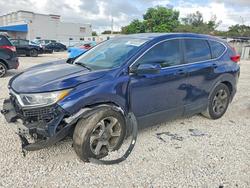 Honda salvage cars for sale: 2019 Honda Cr-v ex
