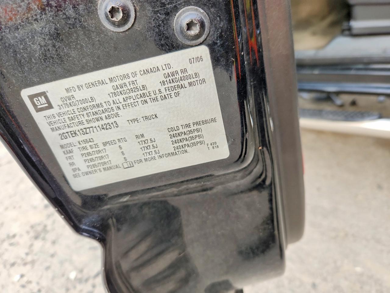 2007 GMC New Sierra K1500 Classic