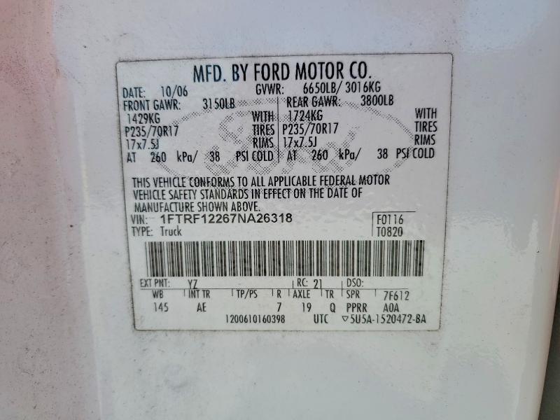 2007 Ford F150