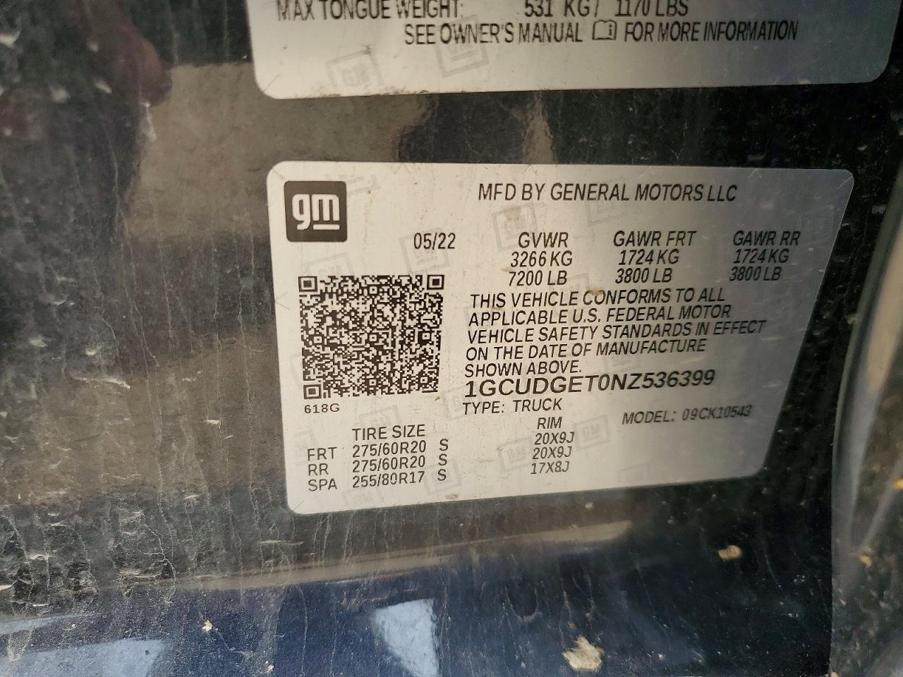 2022 Chevrolet Silverado K1500 LTZ