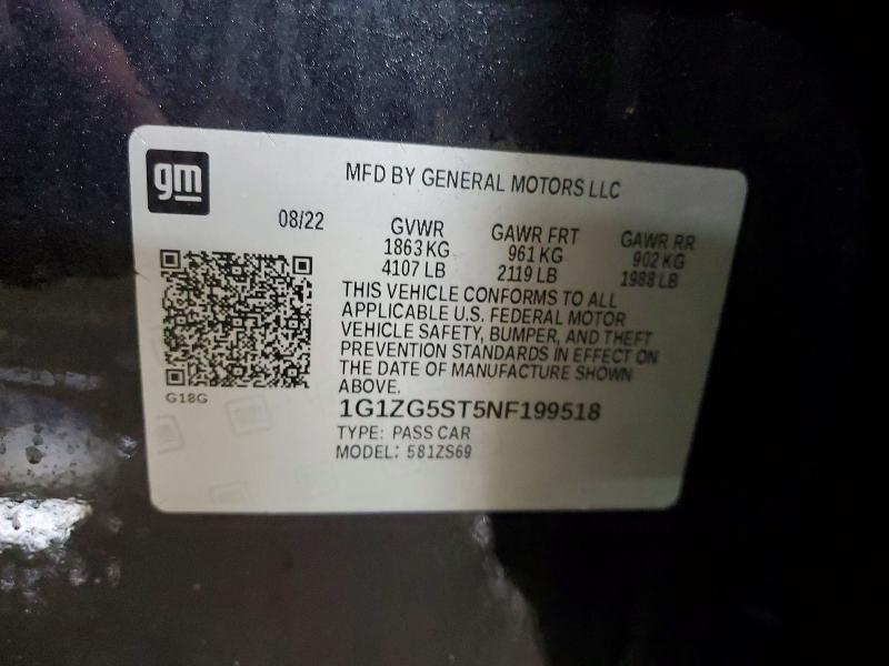 2022 Chevrolet Malibu rs