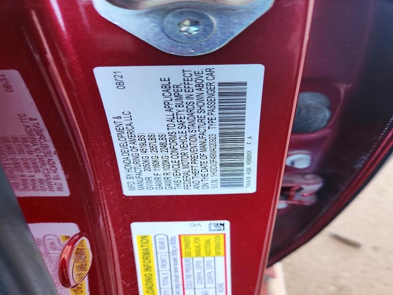 2021 Honda Accord Hybrid ex