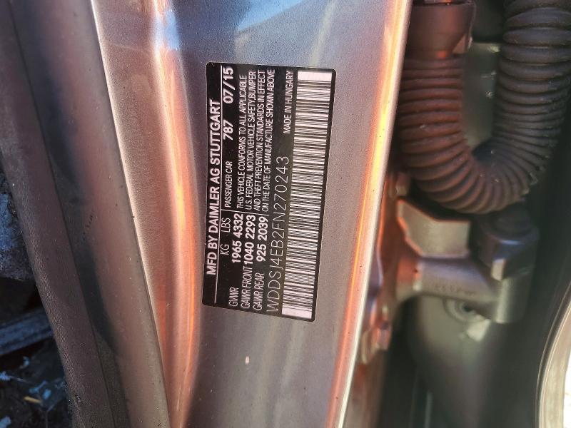 2015 Mercedes-Benz Cla 250