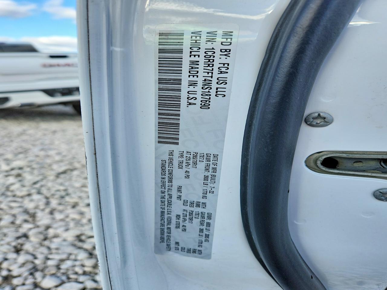 2022 Dodge RAM 1500 Classic Tradesman