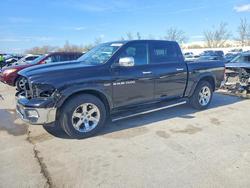 Salvage trucks for sale at Bridgeton, MO auction: 2012 Dodge RAM 1500 Laramie