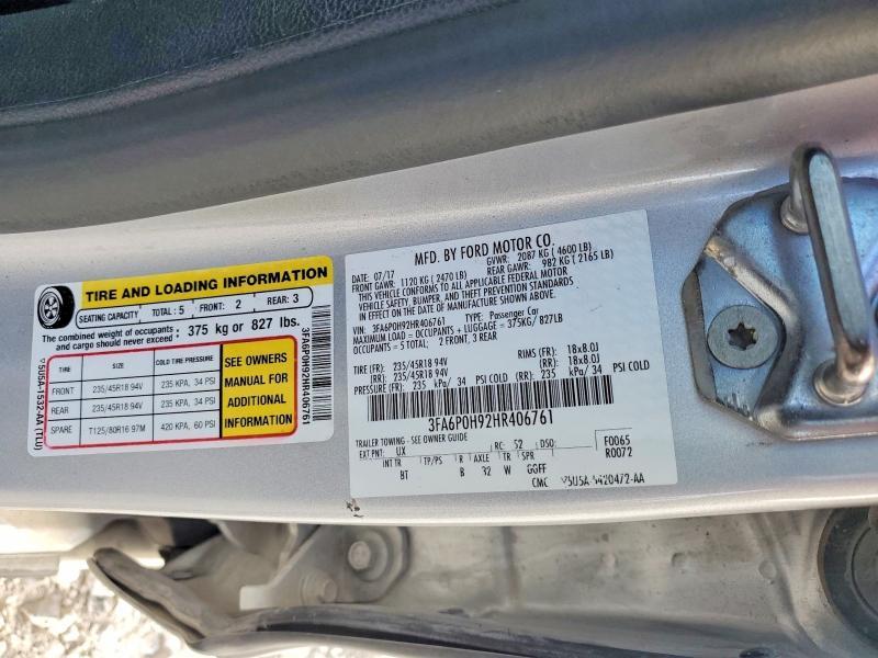 2017 Ford Fusion se