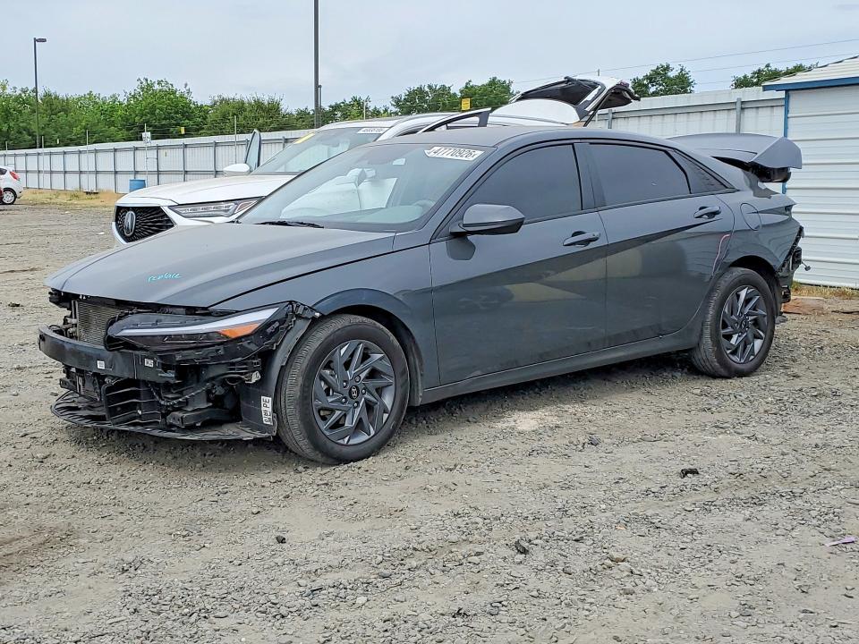 2024 Hyundai Elantra Hybrid Blue