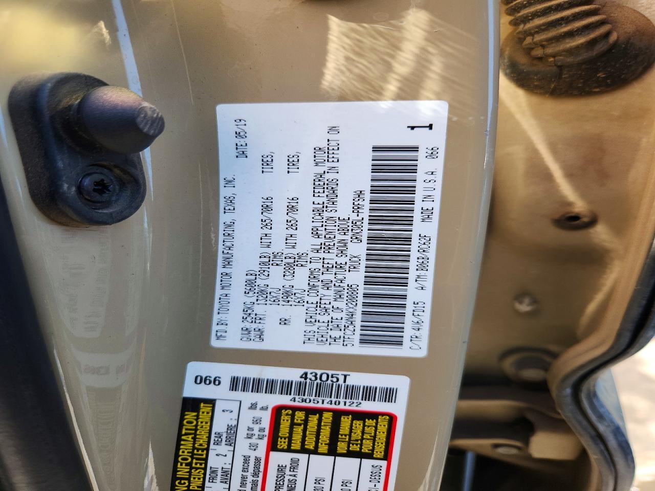 2019 Toyota Tacoma TRD OFF-Road