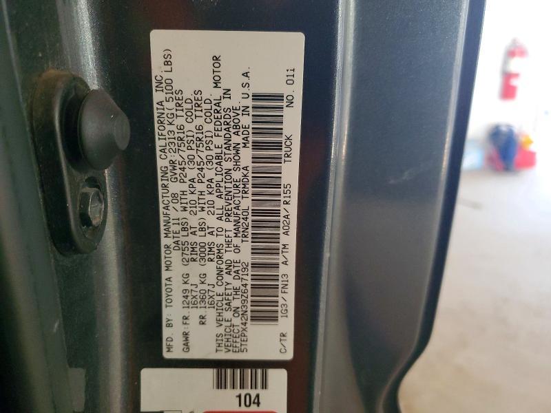 2009 Toyota Tacoma Base