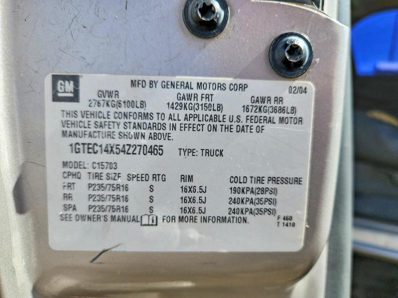 2004 GMC New Sierra C1500