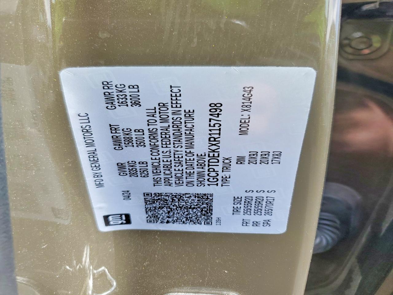 2024 Chevrolet Colorado Z71 4WD