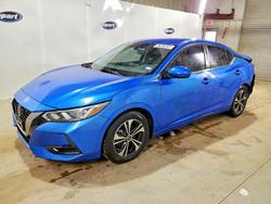 Salvage cars for sale from Copart Longview, TX: 2022 Nissan Sentra sv
