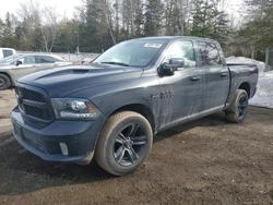 Salvage trucks for sale at Cookstown, ON auction: 2018 Dodge RAM 1500 Sport