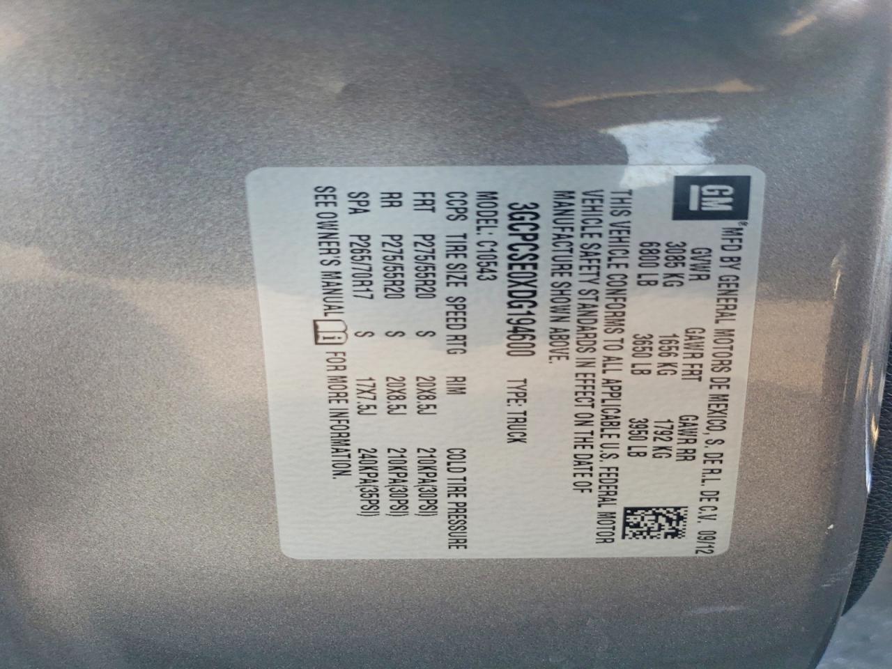 2013 Chevrolet Silverado C1500 LT