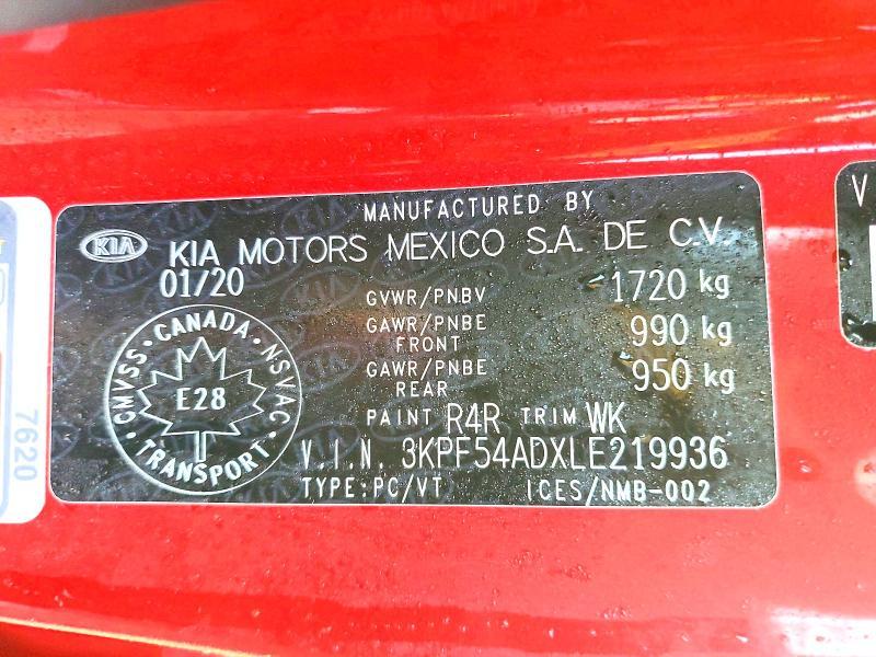 2020 KIA Forte ex