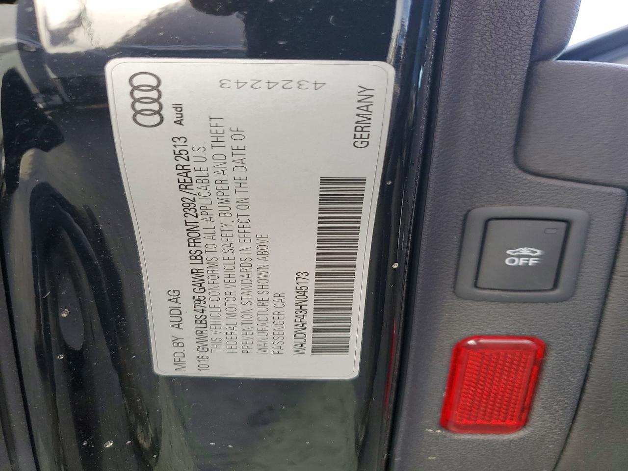2017 Audi A4 Premium