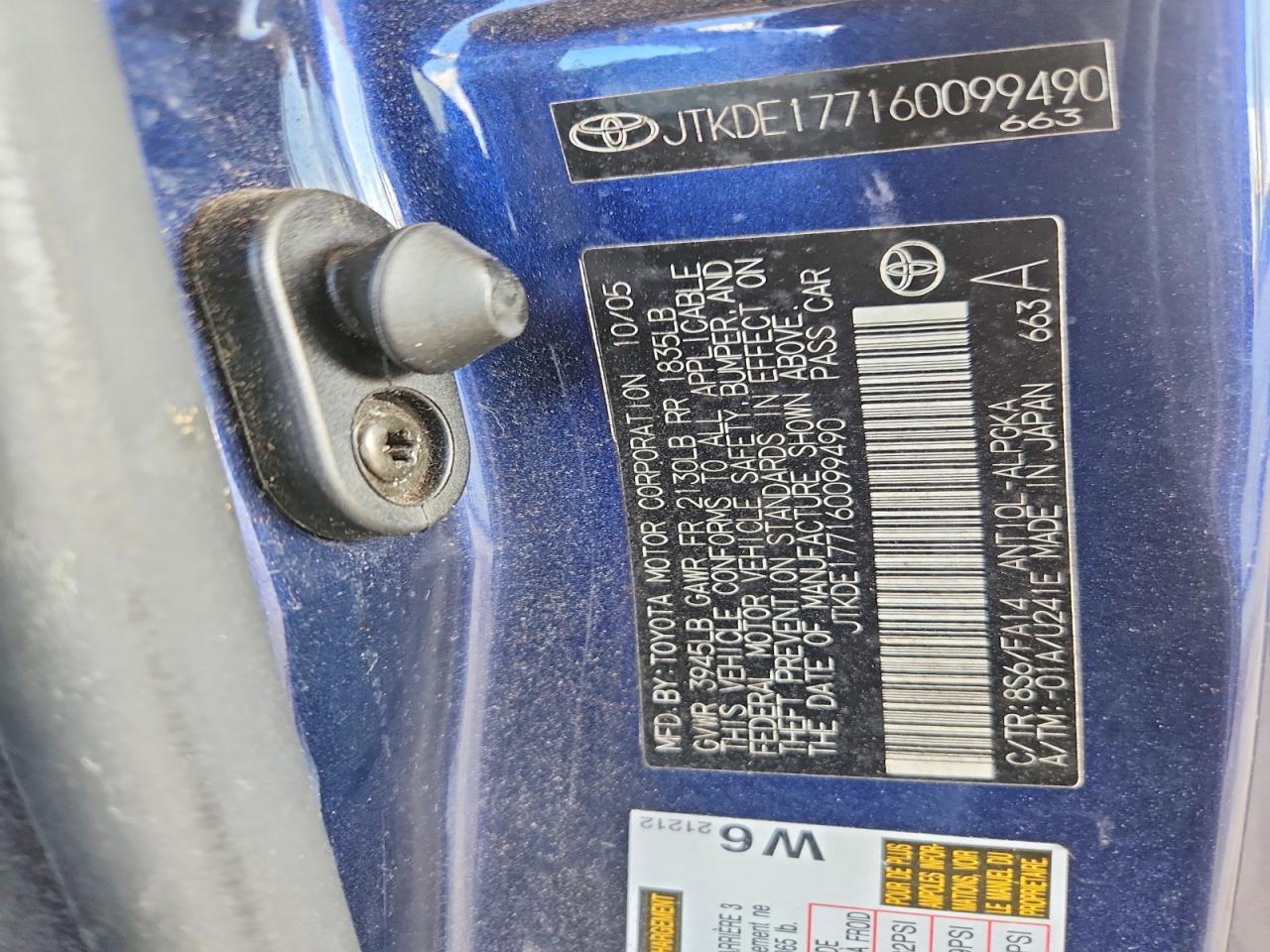 2006 Scion Tc Base