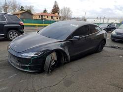 Tesla salvage cars for sale: 2025 Tesla Model 3