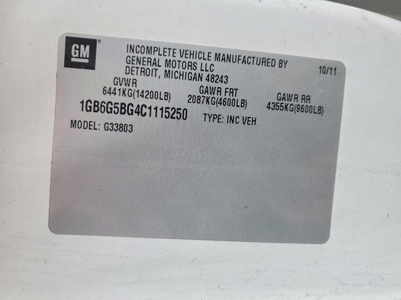 2012 Chev Express G4500