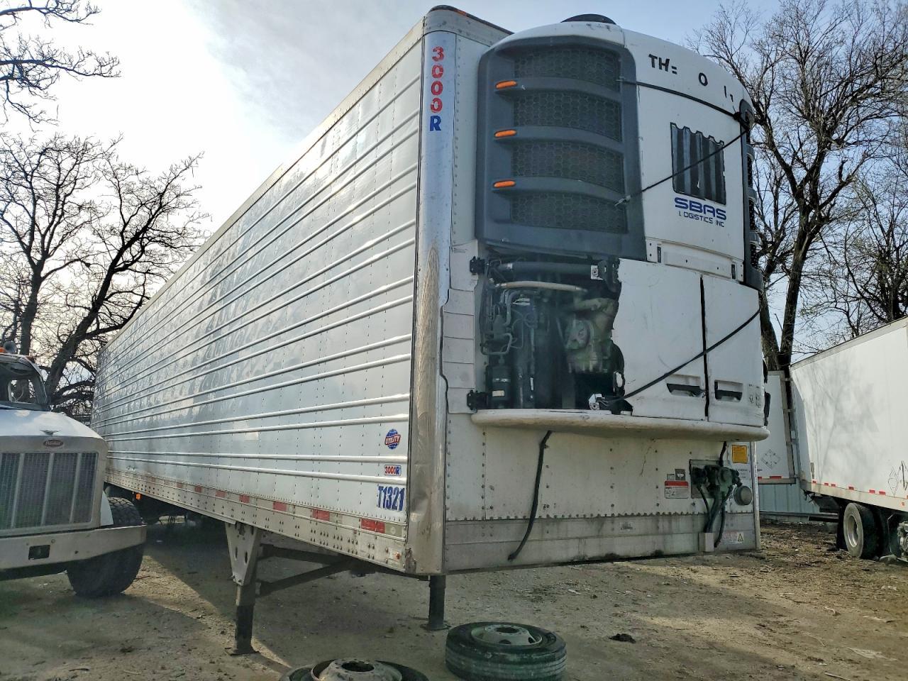 2016 Utility VS2RA Refrigerated Van Trailer