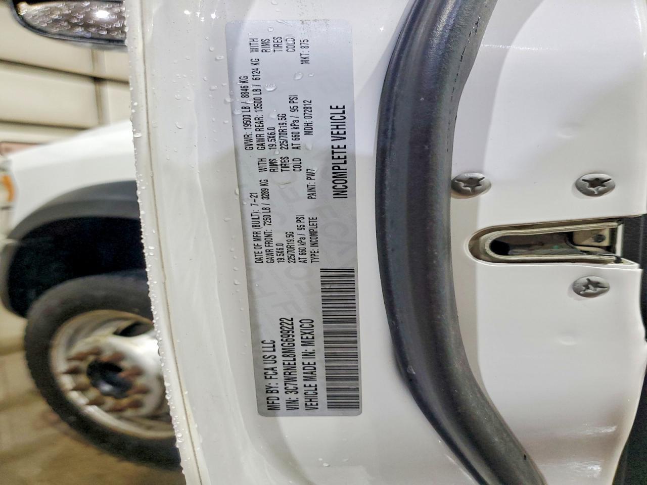 2021 Dodge RAM 5500 Flatbed Truck