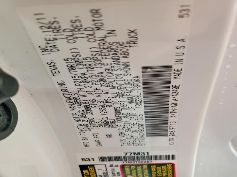 2012 Toyota Tacoma Base