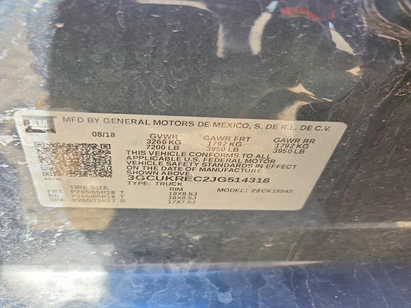 2018 Chevrolet Silverado K1500 LT