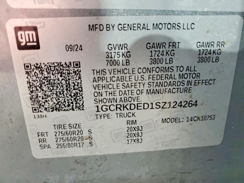 2025 Chevrolet Silverado K1500 lt