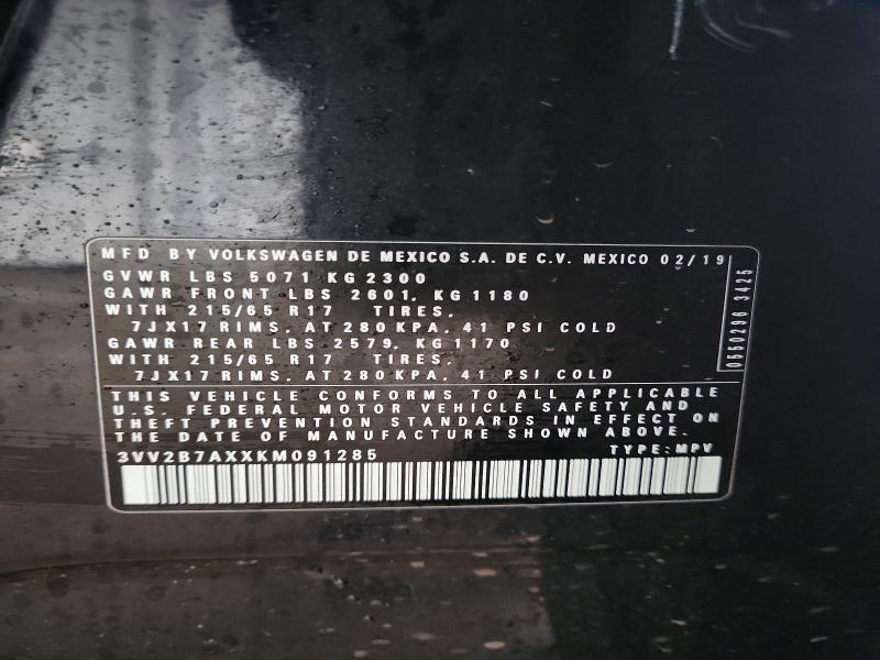 2019 Volkswagen Tiguan se