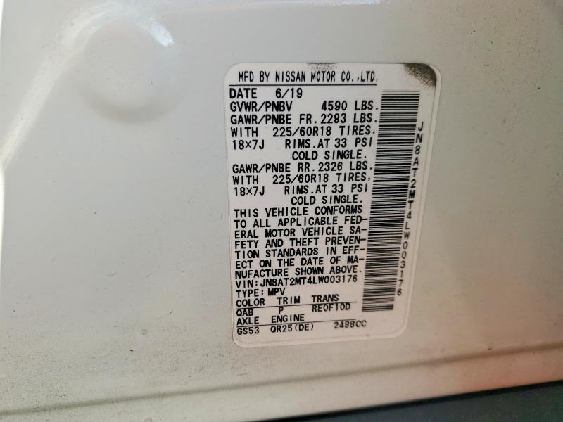 2020 Nissan Rogue sv