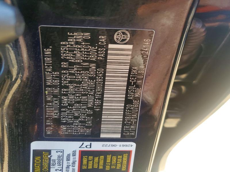 2017 Toyota Camry se