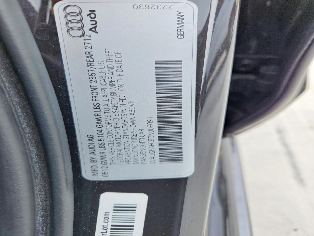 2013 Audi A6 Premium Plus