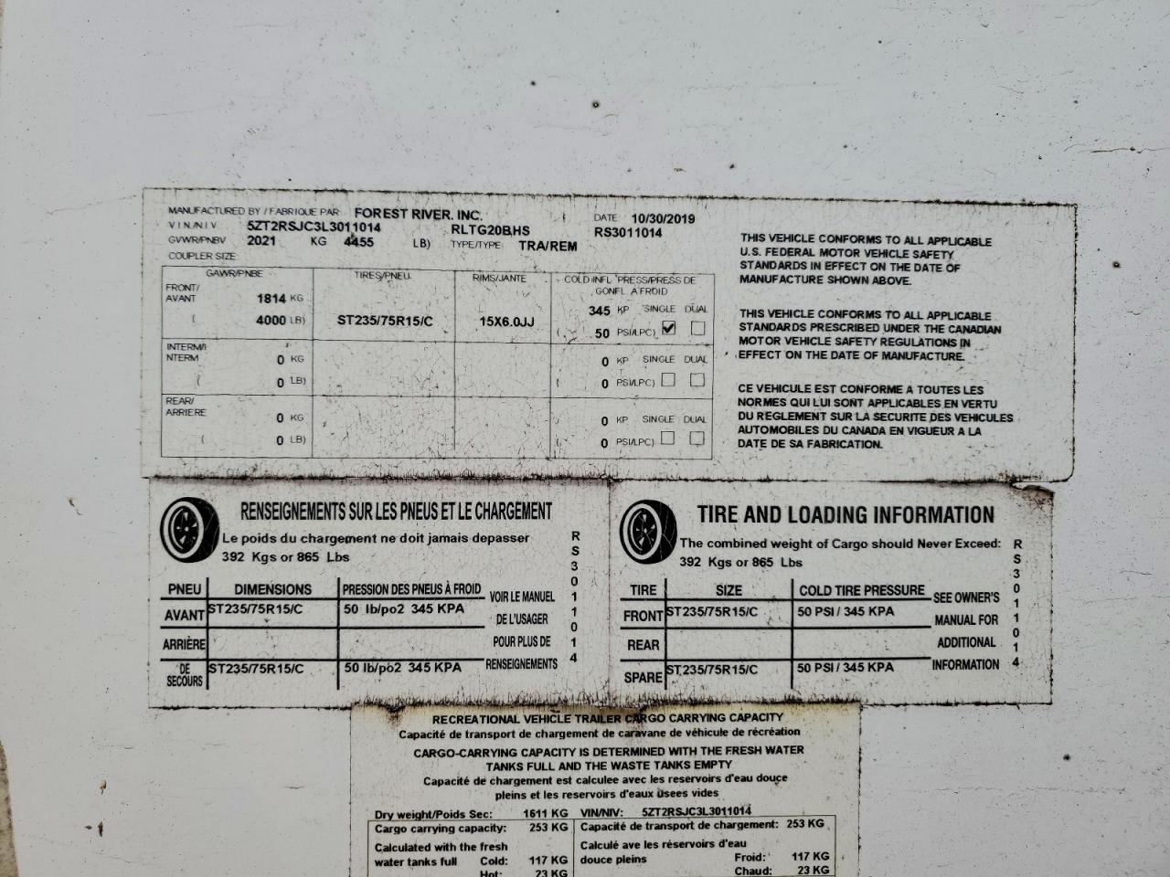 2020 Foresriver 2020 Forest River Rockwood Camper