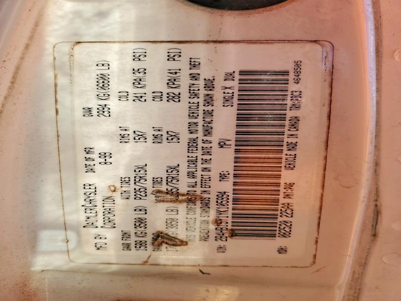 2000 Dodge Ram Wagon B1500