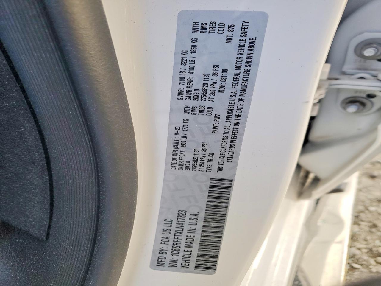 2020 Dodge RAM 1500 BIG Horn