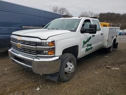 Salvage trucks for sale at Chambersburg, PA auction: 2016 Chevrolet Silverado K3500