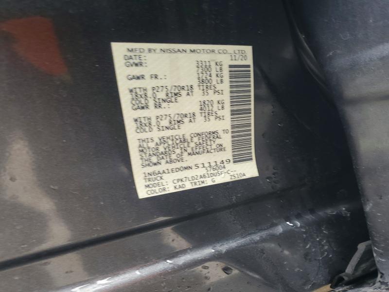 2021 Nissan Titan PRO-4X