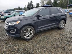 2016 Ford Edge Titanium en venta en Spanaway, WA