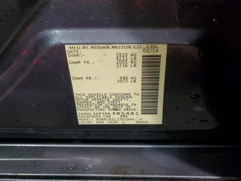 2014 Nissan Altima 2.5 s