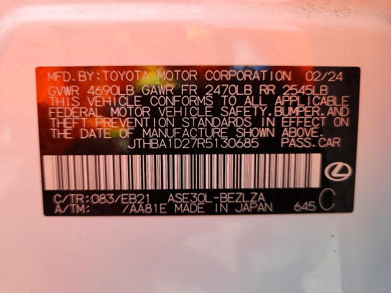 2024 Lexus Is 300 f Sport Design