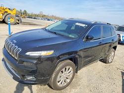 Jeep salvage cars for sale: 2018 Jeep Cherokee Overland