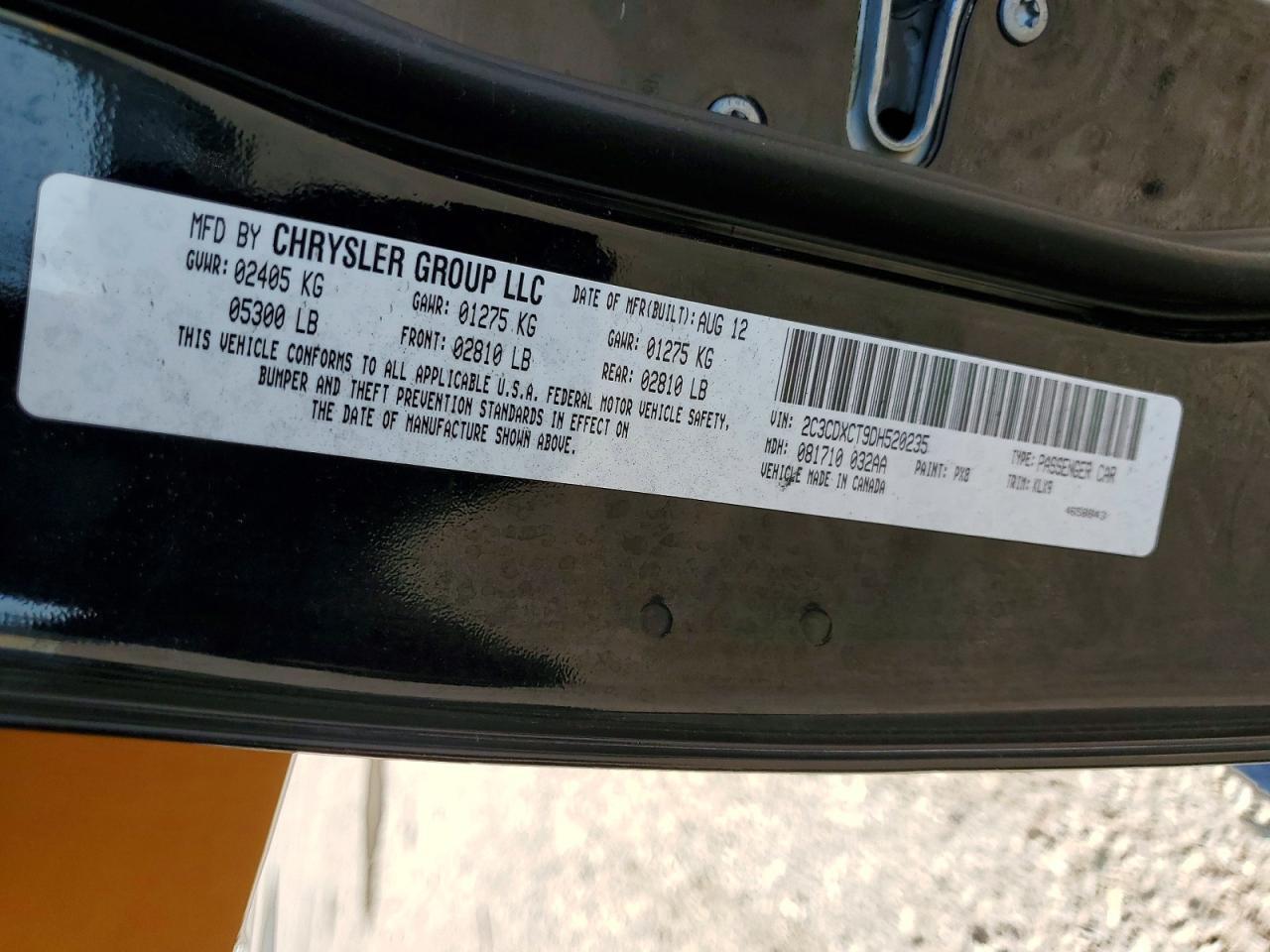 2013 Dodge Charger r